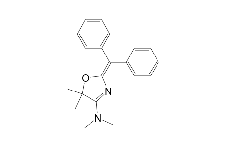 (2-benzhydrylidene-5,5-dimethyl-3-oxazolin-4-yl)-dimethyl-amine