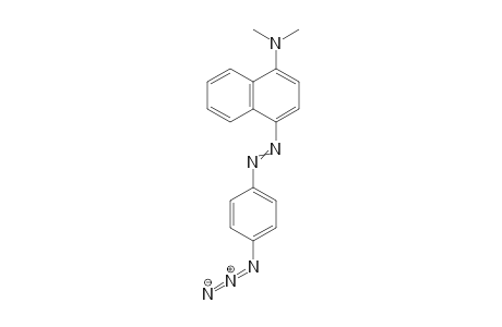 4-((4-Azidophenyl)diazenyl)-N,N-dimethylnaphthalen-1-amine