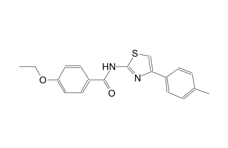 4-ethoxy-N-[4-(4-methylphenyl)-1,3-thiazol-2-yl]benzamide
