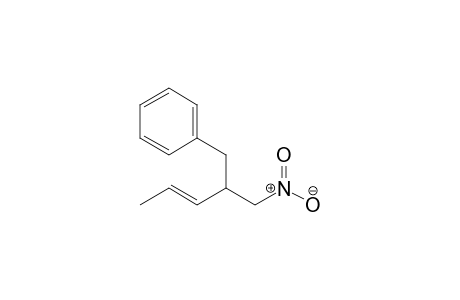 (E) 2- (Phenylmethyl)-1-nitropent-3-ene