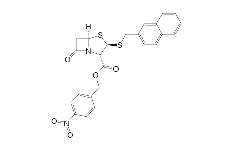 (+/-)-4-NITROBENZYL-(2S*,5R*)-3-(NAPHTHALEN-1-YLMETHYLSULFANYL)-7-OXO-4-THIA-1-AZABICYCLO-[3.2.0]-HEPTANE-2-CARBOXYLATE