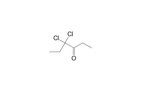 4,4-bis(chloranyl)hexan-3-one