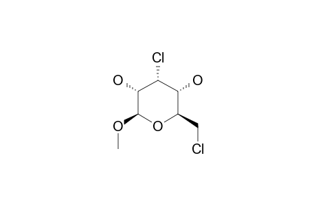Methyl-3,6-dichloro-3,6-dideoxy.beta.-D-allopyranoside