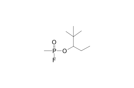 1-Ethyl-2,2-dimethylpropyl methylphosphonofluoridoate