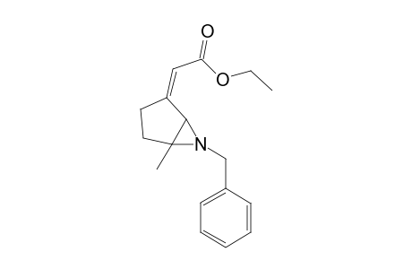 Ethyl (Z)-[6'-benzyl-5'-methyl-6'-azabicyclo[3.1.0]hex-2'-ylidene]-acetate