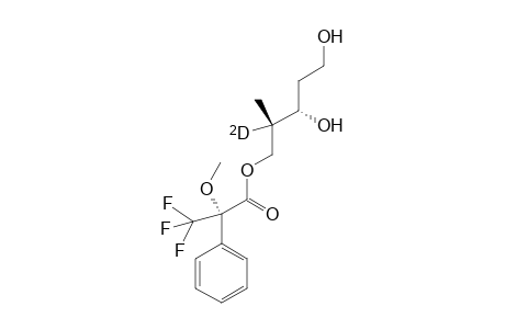 benzeneacetic acid, .alpha.-methoxy-.alpha.-[trifluoromethyl)-, 3,5-dihydroxy-2-methyl-pentyl-2-d ester,[2S-[1(S*),2R*,3S*]]