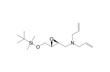 diallyl-[[(2S,3S)-3-[[tert-butyl(dimethyl)silyl]oxymethyl]oxiran-2-yl]methyl]amine