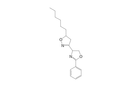 (RS/SR)-5-HEXYL-2-2-PHENYL-4,5-DIHYDROOXAZOLE-4-YL)-4,5-DIHYDROISOXAZOLE