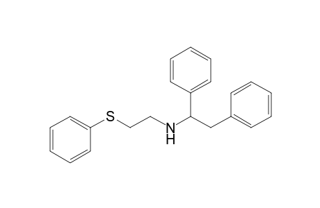 N-(1,2-Diphenylethyl)-2-(phenylthio)ethylamine