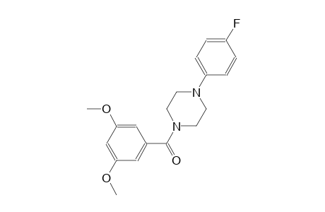 1-(3,5-dimethoxybenzoyl)-4-(4-fluorophenyl)piperazine