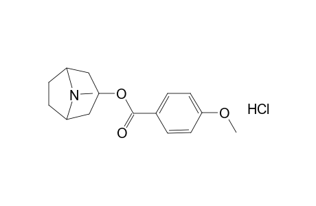 tropan-3-ol, p-anisate (ester), hydrochloride