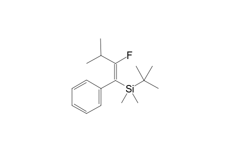 (Z)-t-butyldimethylsilyl-2-fluoro-3-methyl-1-phenylbut-1-ene