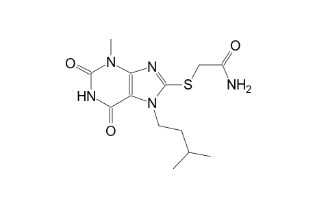 acetamide, 2-[[2,3,6,7-tetrahydro-3-methyl-7-(3-methylbutyl)-2,6-dioxo-1H-purin-8-yl]thio]-