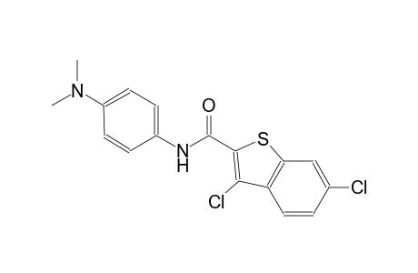 3,6-dichloro-N-[4-(dimethylamino)phenyl]-1-benzothiophene-2-carboxamide