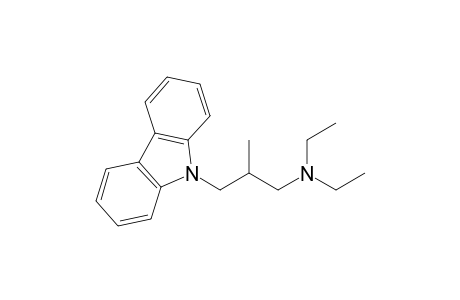 N-[3-(9H-9-carbazolyl)-2-methylpropyl]-N,N-diethylamine