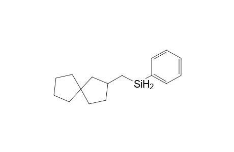 2-[(Phenylsilyl)methyl]spiro[4.4]nonane