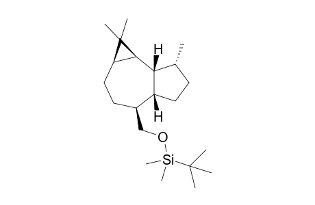 (+)-(1R,2S,4R,7S,8S,11R)-7-tert-Butyldimethylsilyloxymethyl-3,3,11-Trimethyltricyclo[6.3.0.0(2,4)]undecane