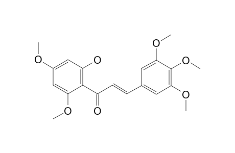 2'-HYDROXY-3,4,4',5,6'-PENTAMETHOXYCHALCONE