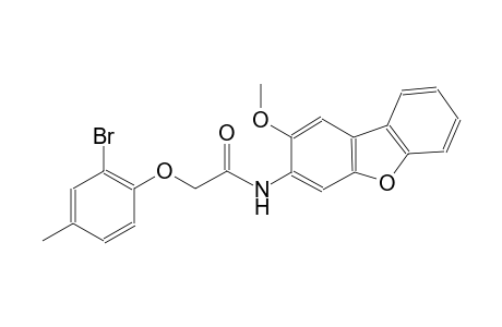 acetamide, 2-(2-bromo-4-methylphenoxy)-N-(2-methoxydibenzo[b,d]furan-3-yl)-