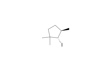 trans-2-iodo-1,3,3-trimethylcyclopentane