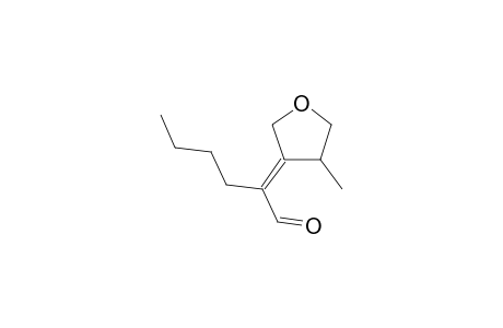 (E)-2-(4-Methyldihydrofuran-3(2H)-ylidene)hexanal