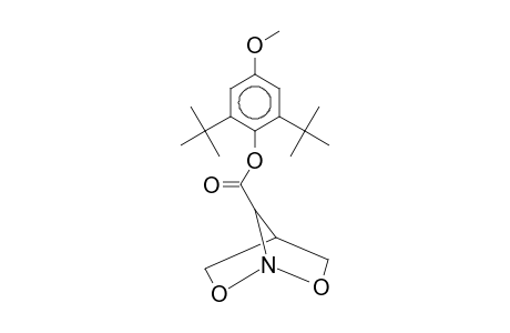 2,6-DIOXA-1-AZABICYCLO[2.2.1]HEPTANE-7-CARBOXYLIC ACID, 2,6-DI-tert-BUTYL-4-METHOXYPHENYL ESTER