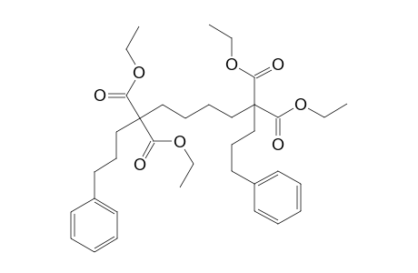 1,12-Diphenyldodecane-4,4,9,9-tetracarboxylic acid tetraethylester