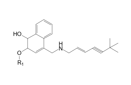 Terbinafine-M (nor-dihydrodiol-glucuronide) isomer 2 MS2