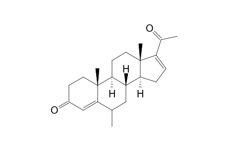 6-Methyl-pregn-4,16-dien-3,20-dione