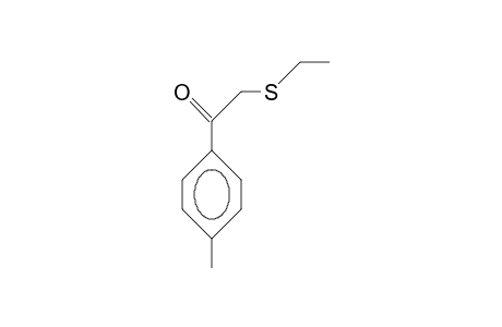 2-Ethylthio-4'-methyl-acetophenone