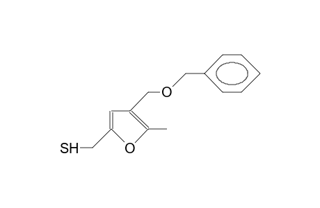 4-Benzyloxymethyl-5-methyl-2-furanthiomethanol