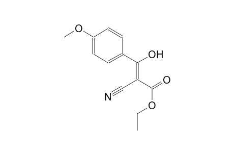 ethyl (2Z)-2-cyano-3-hydroxy-3-(4-methoxyphenyl)-2-propenoate