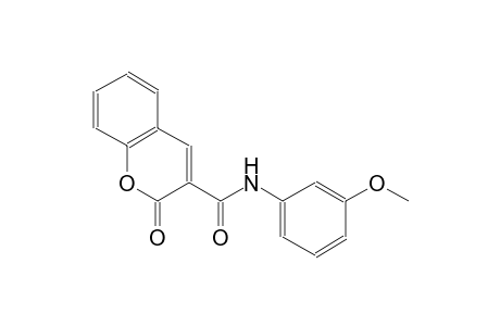 N-(3-methoxyphenyl)-2-oxo-2H-chromene-3-carboxamide