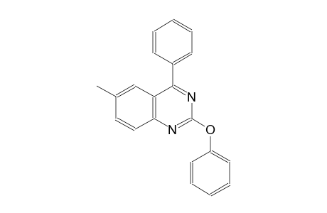 quinazoline, 6-methyl-2-phenoxy-4-phenyl-