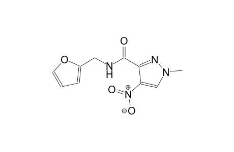 N-(2-furylmethyl)-1-methyl-4-nitro-1H-pyrazole-3-carboxamide