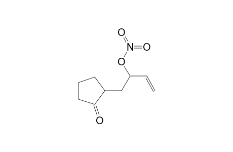 1-(2-oxidanylidenecyclopentyl)but-3-en-2-yl nitrate