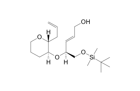 (2E,4S/R,2'R,3'S)-4-{(2'-Allyloxan-3'-yl)oxy}-5-(tert-butyldimethylsilyloxy)pent-2-enol