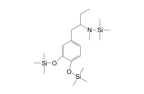 N-Methyl-1-(3,4-dihydroxyphenyl)butan-2-amine 3TMS