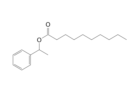 rac-1-Phenylethyl decanoate
