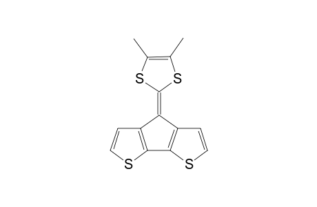 4-(4,5-Dimethyl-1,3-dithiol-2-ylidene)-4H-cyclopenta[2,1-b;3,4-b']dithiophene