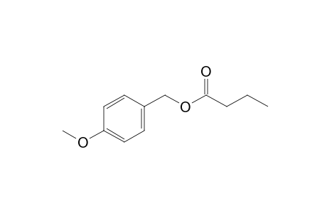 butyric acid, p-methoxybenzyl ester