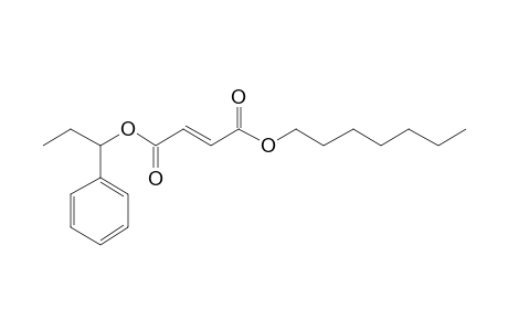 Fumaric acid, heptyl 1-phenylpropyl ester