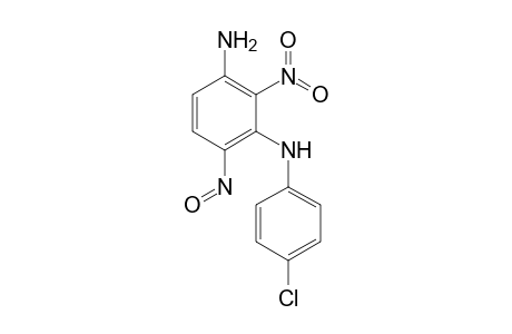 3-Amino-N-(4-chlorophenyl)-2-nitro-6-nitrosoaniline