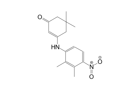 2-cyclohexen-1-one, 3-[(2,3-dimethyl-4-nitrophenyl)amino]-5,5-dimethyl-