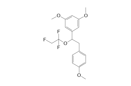 1-(3',5'-Dimethoxyphenyl)-2-(4"-methoxyphenyl)-1-(trifluoroethoxy)ethane
