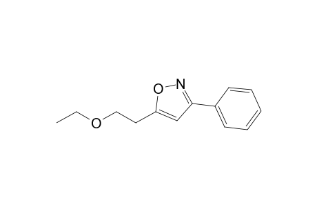 5-(2-Ethoxyethyl)-3-phenylisoxazole