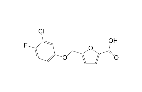 2-furancarboxylic acid, 5-[(3-chloro-4-fluorophenoxy)methyl]-