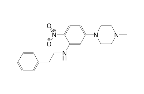 benzeneethanamine, N-[5-(4-methyl-1-piperazinyl)-2-nitrophenyl]-