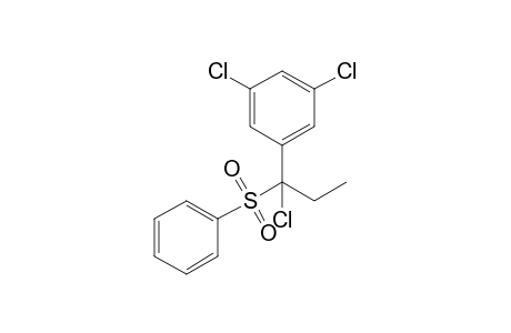 1-Chloro-1-(3,5-dichlorophenyl)-1-phenylsulfonylpropane