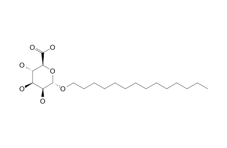 N-TETRADECYL-ALPHA-D-MANNOPYRANOSIDURONIC-ACID